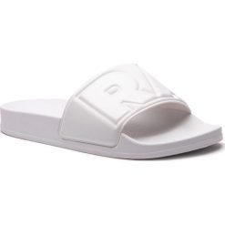 Klapki G-STAR RAW - Cart Slide II D08733-3593-110 White. Białe klapki damskie marki G-Star RAW, bez wzorów, z tworzywa sztucznego, bez obcasa. W wyprzedaży za 159,00 zł.