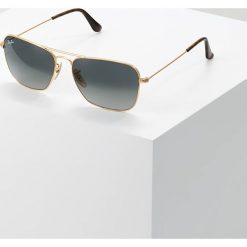 Okulary przeciwsłoneczne męskie: RayBan CARAVAN Okulary przeciwsłoneczne gold light grey/gradient dark grey