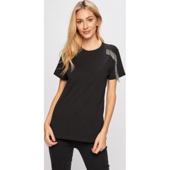 Pinko - T-shirt. Białe t-shirty damskie Pinko, s, z bawełny, z okrągłym kołnierzem. W wyprzedaży za 399,90 zł.