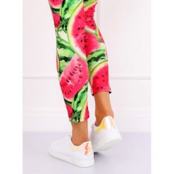 Trampki holograficzne białe IBIZA. Białe buty sportowe damskie FunKee.pl, bez wzorów, z tkaniny, klasyczne. Za 83,99 zł.