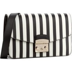 Torebka FURLA - Metropolis 885795 B BKS5 ASR Onyx/Petalo. Białe listonoszki damskie marki Furla. W wyprzedaży za 829,00 zł.