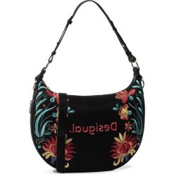 Torebka DESIGUAL - 20SAXP85 2000. Czarne torebki klasyczne damskie Desigual, bez wzorów, ze skóry ekologicznej, klasyczne, bez dodatków. Za 349,00 zł.