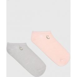 Fulloff - Skarpetki (2-pack). Różowe skarpetki damskie marki Fulloff, z bawełny. W wyprzedaży za 19,90 zł.