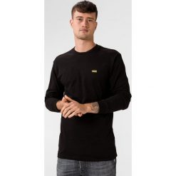 Vans Koszulka Czarny. Czarne podkoszulki męskie Vans, xxl, z nadrukiem, z bawełny, z długim rękawem. Za 128,95 zł.