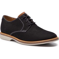 Półbuty CLARKS - Atticus Lace 261420307 Black. Czarne półbuty skórzane męskie marki Clarks, na co dzień. Za 429,00 zł.