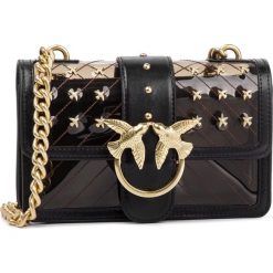 Torebka PINKO - Mini Love Plastic Tracolla PVC 19 PLTT 1P21CW Y5EZ Black Z99. Czarne torebki klasyczne damskie marki Pinko, bez wzorów, ze skóry ekologicznej, wizytowe, bez dodatków. Za 1129,00 zł.