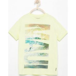 T-shirty chłopięce: T-shirt z grafiką – Żółty
