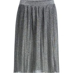 Spódnica plisowana bonprix srebrny. Szare spódniczki damskie bonprix, eleganckie. Za 89,99 zł.