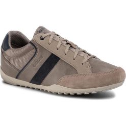 Sneakersy GEOX - U Garlan B U023GB 05422 C5004 Sand. Brązowe sneakersy męskie Geox, bez wzorów, ze skóry, klasyczne, bez zapięcia. W wyprzedaży za 279,00 zł.