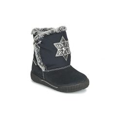 Śniegowce Dziecko Primigi RIDE 19 GORE-TEX LANA. Czarne kozaki dziewczęce Primigi, bez wzorów, z gore-texu, bez obcasa. Za 309,00 zł.