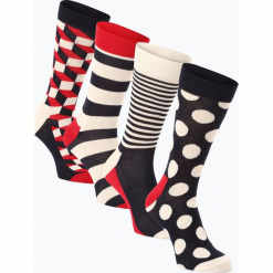 Happy Socks - Skarpety męskie pakowane po 4 szt., niebieski. Niebieskie skarpetki męskie Happy Socks. Za 149,95 zł.