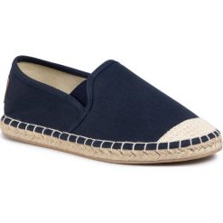 Espadryle CROSS JEANS - FF2R4131C Navy. Niebieskie espadryle damskie Cross Jeans, bez wzorów, z jeansu, bez obcasa, na płaskiej podeszwie, bez zapięcia. Za 99,00 zł.