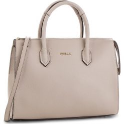 Torebka FURLA - Pin 997361 B BMJ9 OAS Vaniglia. Brązowe torebki klasyczne damskie Furla, ze skóry. Za 1355,00 zł.
