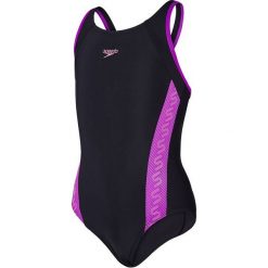 Speedo Strój Kąpielowy Monogram Muscleback. Czarne stroje jednoczęściowe dziewczęce marki Speedo. W wyprzedaży za 99,00 zł.