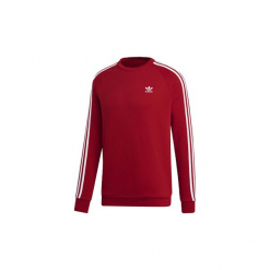 Bluzy adidas Bluza z zaokrąglonym dekoltem 3-Stripes. Czerwone bluzy męskie rozpinane Adidas, l. Za 249,00 zł.