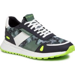Sneakersy MICHAEL MICHAEL KORS - Miles 42S0MIFS4D Dk Midnight. Zielone sneakersy męskie MICHAEL Michael Kors, na co dzień, bez wzorów, ze skóry ekologicznej, bez zapięcia. Za 869,00 zł.