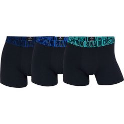 CR7 Cristiano Ronaldo - Bokserki (3-pack). Czarne bokserki męskie CR7 Cristiano Ronaldo, z nadrukiem, z elastanu. W wyprzedaży za 79,90 zł.