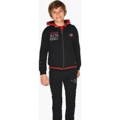 Mayoral - Komplet dziecięcy 128-172 cm. Czarne spodnie chłopięce Mayoral, z nadrukiem, z elastanu, długie. Za 199,90 zł.