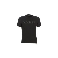 T-shirty z krótkim rękawem Guess CN SS GUESS LOS ANGELES TEE. Czarne t-shirty męskie Guess, s, z aplikacjami, bez kołnierzyka, krótkie. Za 129,00 zł.
