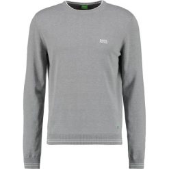 Swetry klasyczne męskie: BOSS Green RIME Sweter grey melange