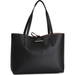 Torebka GUESS - Bobbi (An) HWAN64 22150 BLACK/ROSEWOOD. Różowe torebki klasyczne damskie Guess, z aplikacjami, ze skóry ekologicznej, klasyczne, na ramię, bez dodatków. Za 599,00 zł.