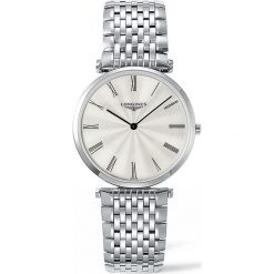LONGINES La Grande Classique de Longines L4.755.4.71.6. Szare zegarki damskie marki LONGINES, srebrne. Za 4260,00 zł.