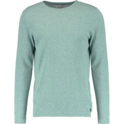 Swetry klasyczne męskie: TOM TAILOR DENIM CREW ROLLED EDGES Sweter bleeched green