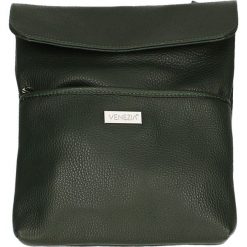 Torba - 143-06-M D VE. Szare torebki klasyczne damskie Venezia, ze skóry. Za 179,00 zł.