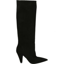 Kozaki - 01189 CAM NER. Czarne buty zimowe damskie Venezia, ze skóry. Za 629,00 zł.