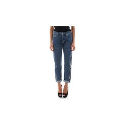 Jeansy straight leg Calvin Klein Jeans J20J211798 - 061 MID RISE. Niebieskie jeansy damskie Calvin Klein Jeans. Za 431,87 zł.