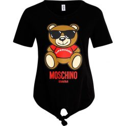 T-shirty damskie: MOSCHINO SWIM TSHIRT Akcesoria plażowe black