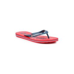 Japonki Quiksilver Japonki AQYL100057-XBRW. Różowe klapki męskie Quiksilver, bez wzorów. Za 61,38 zł.