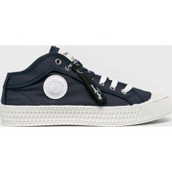 Pepe Jeans - Tenisówki In-G Hi. Niebieskie trampki męskie Pepe Jeans, bez wzorów, z jeansu, na sznurówki. W wyprzedaży za 239,90 zł.