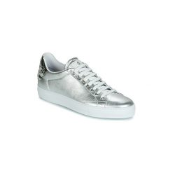 Buty Roberto Cavalli 6608. Szare trampki męskie Roberto Cavalli, bez wzorów, bez zapięcia. Za 1229,00 zł.