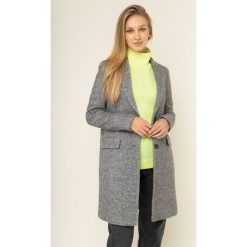 Płaszcz przejściowy TOMMY HILFIGER Natasha WW0WW26565. Szare płaszcze damskie TOMMY HILFIGER, bez wzorów, z poliesteru. W wyprzedaży za 939,00 zł.