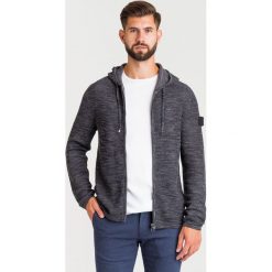 SWETER JOOP! JEANS. Szare swetry męskie xxl, z jeansu, z kapturem. Za 389,40 zł.