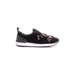 Tenisówki Liu Jo S65125 J0949 / Sneaker Ginepro. Czarne trampki i tenisówki damskie Liu Jo, bez wzorów, bez zapięcia. Za 349,00 zł.
