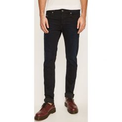 Diesel - Jeansy Sleenker-X. Niebieskie jeansy męskie Diesel, z aplikacjami. Za 649,90 zł.