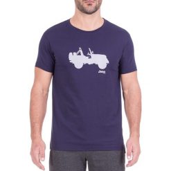 T-shirty męskie: T-shirt w kolorze fioletowym