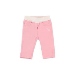 ESPRIT Girl Basic Spodnie. Różowe spodnie chłopięce marki Esprit, z bawełny. Za 59,00 zł.