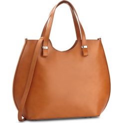 Torebka CREOLE - RBI10165 Koniak. Brązowe torebki klasyczne damskie marki Creole, ze skóry, duże. W wyprzedaży za 259,00 zł.
