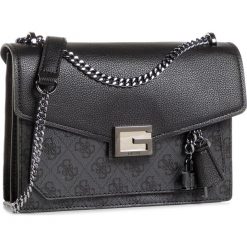 Torebka GUESS - Valy (Sm) HWSM78 73210 COA. Czarne torebki klasyczne damskie Guess, z aplikacjami, ze skóry ekologicznej, eleganckie, bez dodatków. Za 589,00 zł.