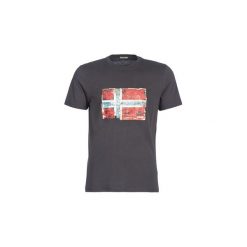 T-shirty z krótkim rękawem Napapijri SEITEM. Szare t-shirty męskie Napapijri, s, bez wzorów, bez kołnierzyka, krótkie. Za 151,20 zł.