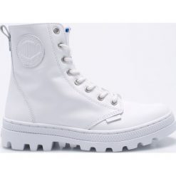 Buty zimowe damskie: Palladium - Botki Pallabosse OFF Lea