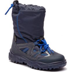 Śniegowce SUPERFIT - GORE-TEX 8-09047-81 S Blau/Blau. Niebieskie śniegowce chłopięce Superfit, bez zapięcia, gore-tex. W wyprzedaży za 249,00 zł.