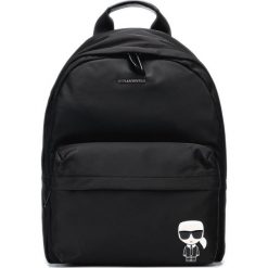 Karl Lagerfeld K/Ikonik Plecak Czarny. Czarne plecaki damskie KARL LAGERFELD, bez wzorów, z materiału. Za 855,95 zł.