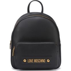 Love Moschino Plecak Czarny. Czarne plecaki damskie Love Moschino, w paski, z materiału. Za 843,95 zł.