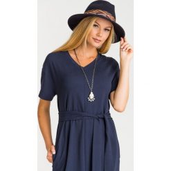 KAPELUSZ ADUA Weekend Max Mara. Niebieskie kapelusze damskie z wełny. Za 317,40 zł.
