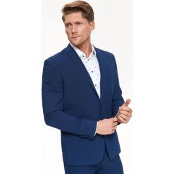 Marynarka w kratę o kroju slim. Marynarki męskie Top Secret, na zimę, m, bez wzorów, eleganckie. Za 249,99 zł.