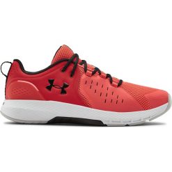 Under Armour Charged Commit 2 Tenisówki Czerwony. Czerwone trampki męskie Under Armour, bez wzorów, z materiału, bez zapięcia. Za 378,95 zł.